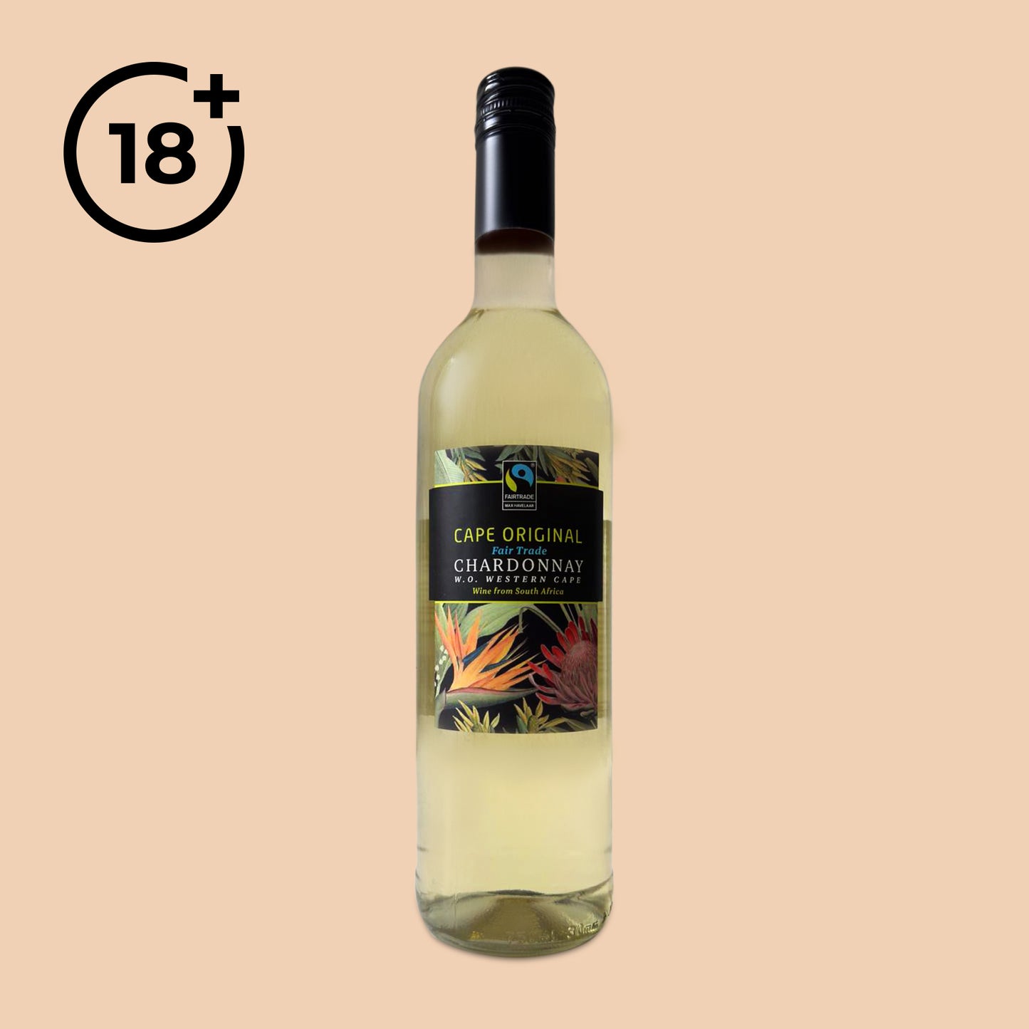 CAPE ORIGINAL Fairtrade Max Havelaar Chardonnay 0.75l 12%