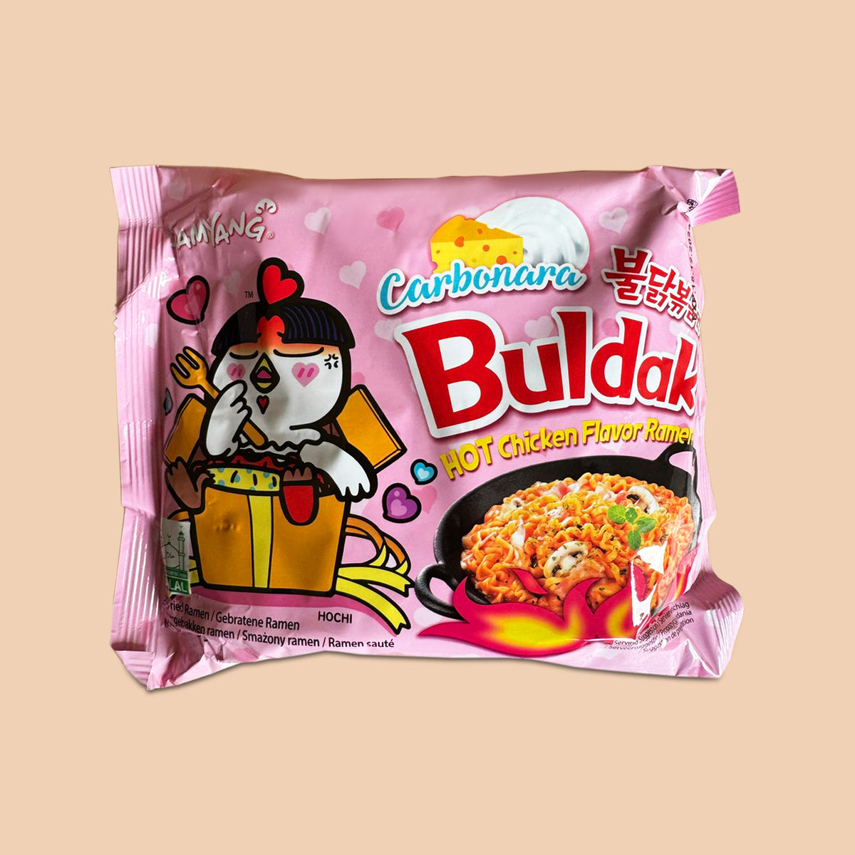 Samyang Buldak Hot Chicken Carbonara 130g