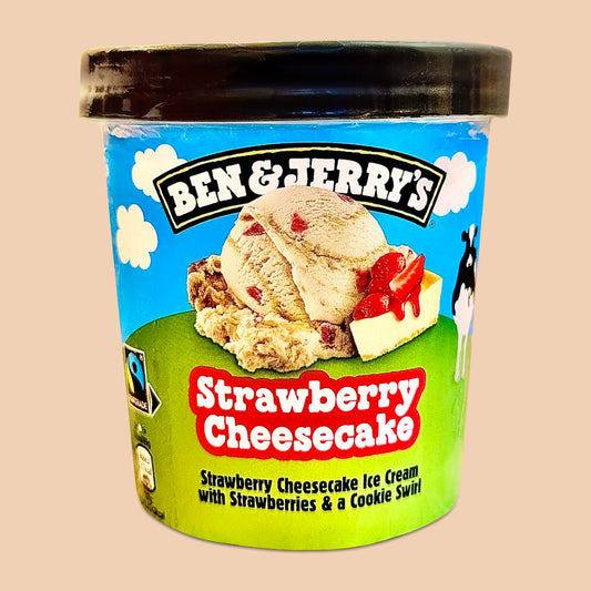 Ben & Jerrys Strawberry Cheesecake 465ml