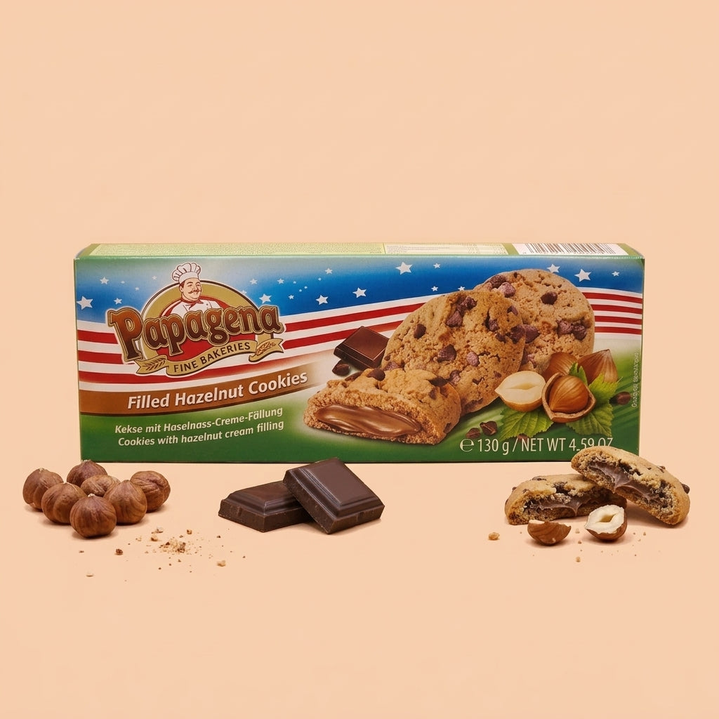 Papagena Hazelnut Cookies (130g)
